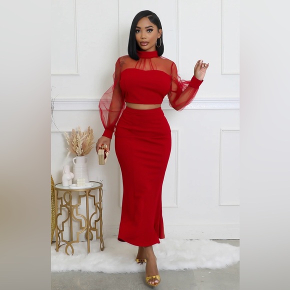 Lunar Luxe Skirt Set - Picture 1 of 3